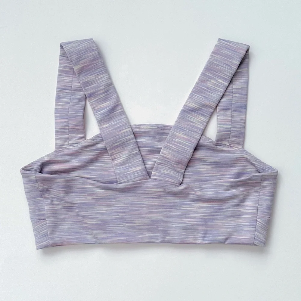 Outdoor Voices Freeform Sports Bra Super Bloom Spacedye